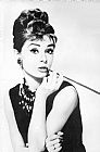 Unknown Artist Famous Paintings - Audrey Hepburn
